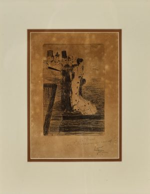 Jean-Louis Forain, (French 1852-1931) -  Untitled