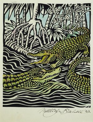 Merrilyn Blackall - Grinning Crocodiles