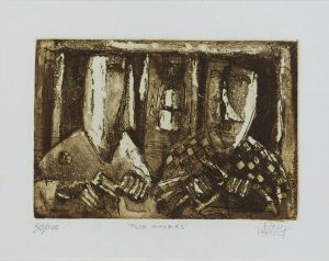 Pro Hart - Two Miners