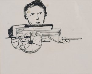 Sidney Nolan - Head and Cart